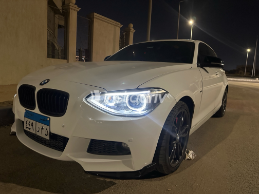 BMW 116 2013 White Automatic Used for Sale in Cairo - 8