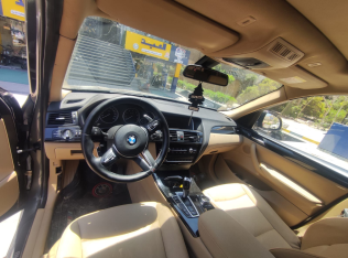 BMW X3 2016 Black Automatic Used for Sale in Giza