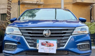 MG 5 2020 Dark Blue Automatic Used for Sale in Heliopolis