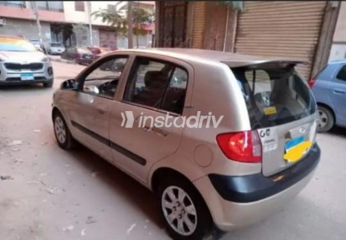 Hyundai Getz 2008 Gold Automatic Used for Sale in Faiyum - 1