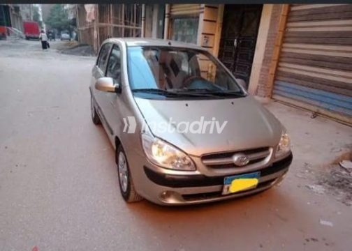 Hyundai Getz 2008 Gold Automatic Used for Sale in Faiyum - 2