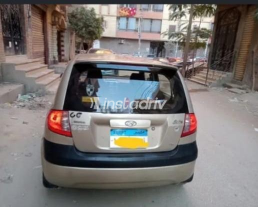 Hyundai Getz 2008 Gold Automatic Used for Sale in Faiyum - 3