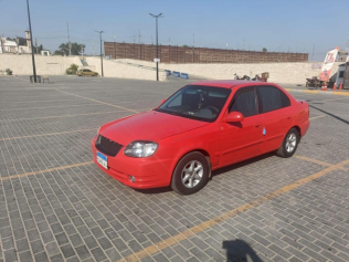 هيونداي فيرنا 2004 أحمر أوتوماتيك مستعملة للبيع في الزقازيق