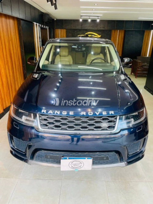 Land Rover Range Rover Sport 2021 Dark Blue Automatic Used for Sale in Cairo - 1