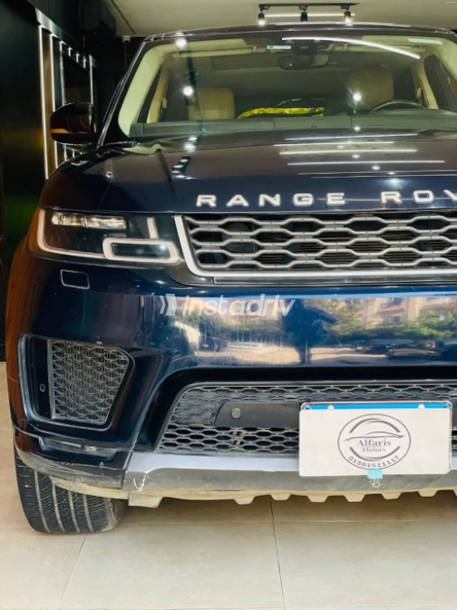 Land Rover Range Rover Sport 2021 Dark Blue Automatic Used for Sale in Cairo - 2