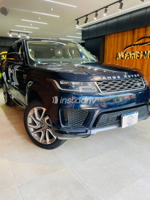 Land Rover Range Rover Sport 2021 Dark Blue Automatic Used for Sale in Cairo - 4