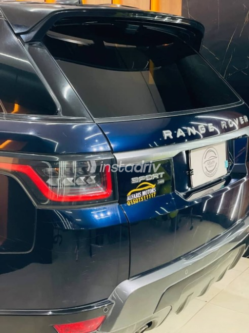 Land Rover Range Rover Sport 2021 Dark Blue Automatic Used for Sale in Cairo - 10
