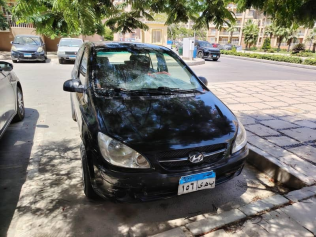 هيونداي جيتز 2007 أسود يدوي مستعملة للبيع في مدينتى