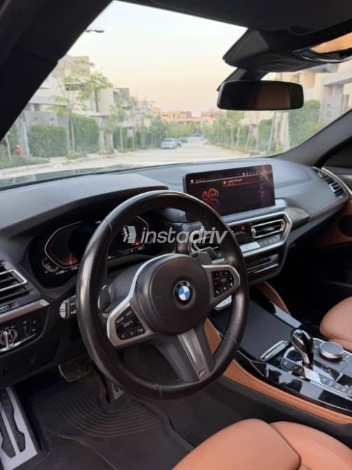 بي ام دبليو X4 2024 أزرق غامق أوتوماتيك مستعملة للبيع في الجيزة - 10