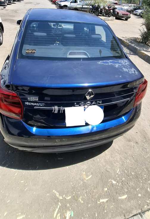 Renault Logan 2019 Blue Automatic Used for Sale in Giza - 2