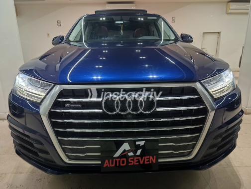 اودي Q7 2019 أبيض أوتوماتيك مستعملة للبيع في مصر الجديدة - 4