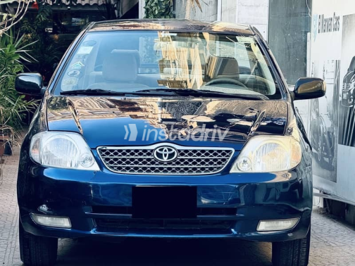 Toyota Corolla 2002 Dark Blue Manual Used for Sale in Heliopolis - 1