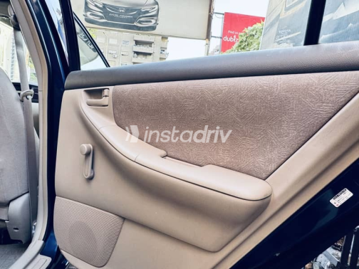 Toyota Corolla 2002 Dark Blue Manual Used for Sale in Heliopolis - 9