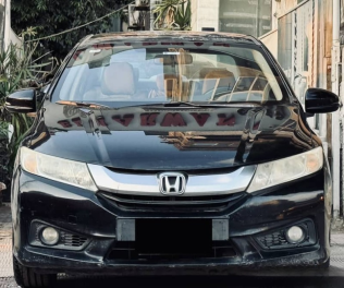 Honda City 2015 Black Automatic Used for Sale in Heliopolis
