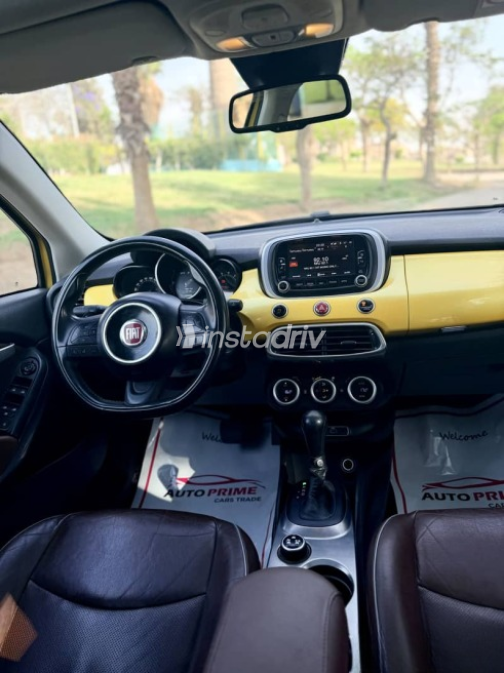 فيات 500 X 2019 أصفر أوتوماتيك مستعملة للبيع في مدينة نصر - 8