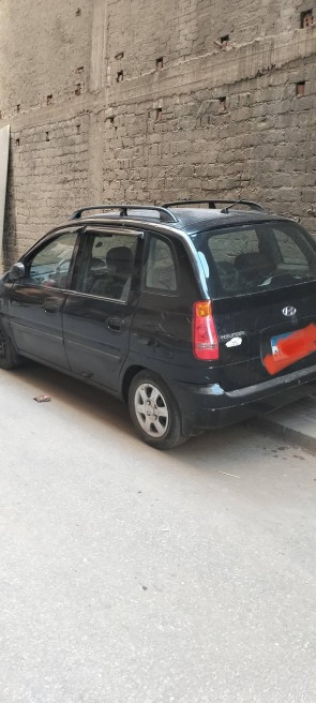 هيونداي ماتريكس 2005 أسود أوتوماتيك مستعملة للبيع في مصر الجديدة