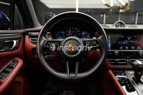 Porsche Macan 2022 Blue Automatic Used for Sale in Heliopolis - 3