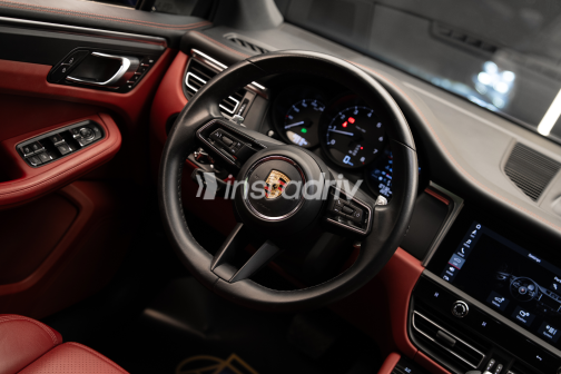 Porsche Macan 2022 Blue Automatic Used for Sale in Heliopolis - 4