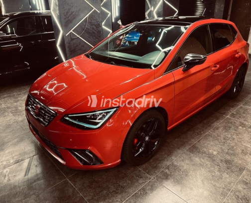 Seat Ibiza 2020 Red Automatic Used for Sale in Nasr city - 1
