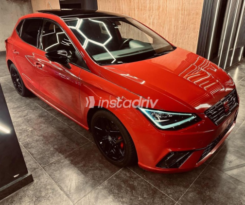Seat Ibiza 2020 Red Automatic Used for Sale in Nasr city - 2