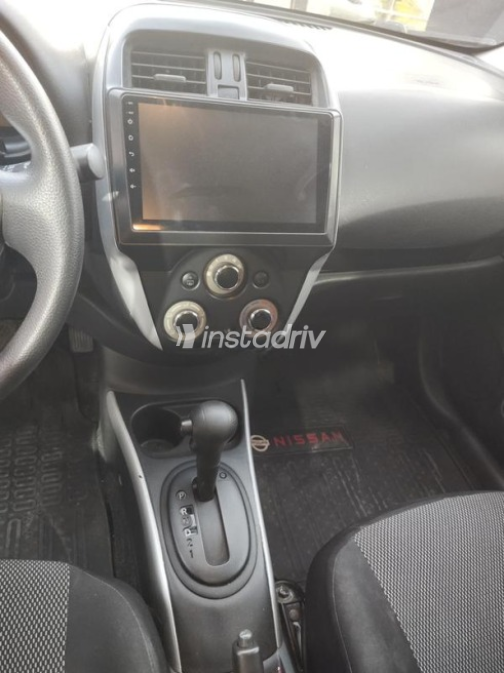 Nissan Sunny 2021 Dark Red Automatic Used for Sale in Nasr city - 4
