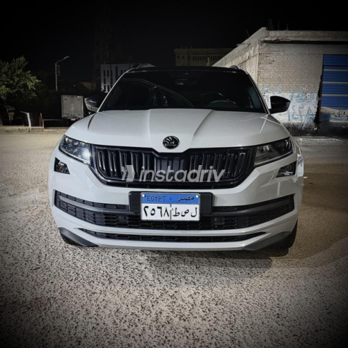 Skoda Kodiaq 2021 White Automatic Used for Sale in Greater Cairo ( Cairo + Giza) - 9