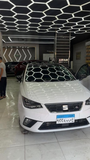 Seat Ibiza 2019 White Automatic Used for Sale in Greater Cairo ( Cairo + Giza)