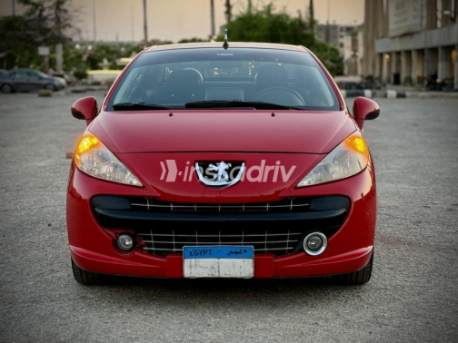 Peugeot 207 2011 Red Automatic Used for Sale in Nasr city - 1