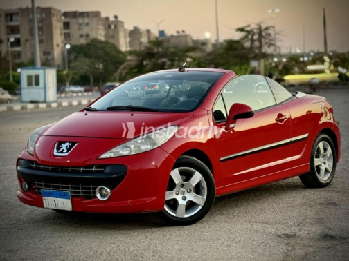 Peugeot 207 2011 Red Automatic Used for Sale in Nasr city - 2
