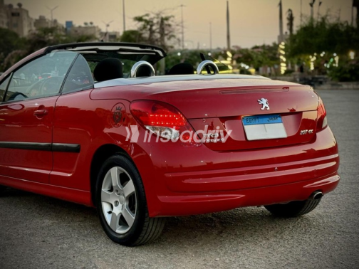 Peugeot 207 2011 Red Automatic Used for Sale in Nasr city - 4