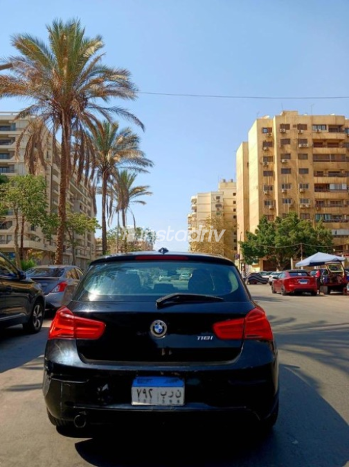 BMW 118 2016 Black Automatic Used for Sale in Heliopolis - 2