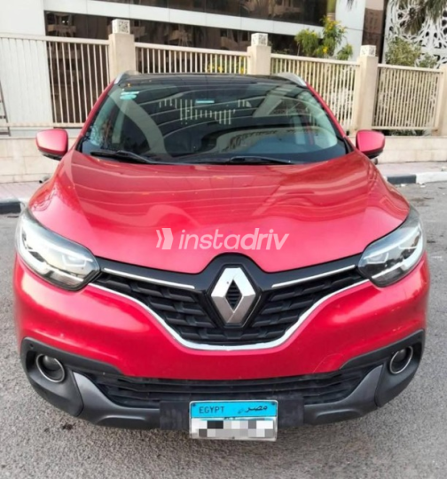 Renault Kadjar 2019 Dark Red Automatic Used for Sale in Nasr city - 1
