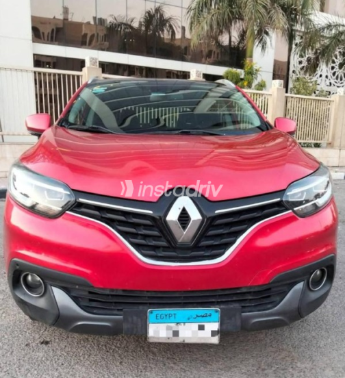 Renault Kadjar 2019 Dark Red Automatic Used for Sale in Nasr city - 2