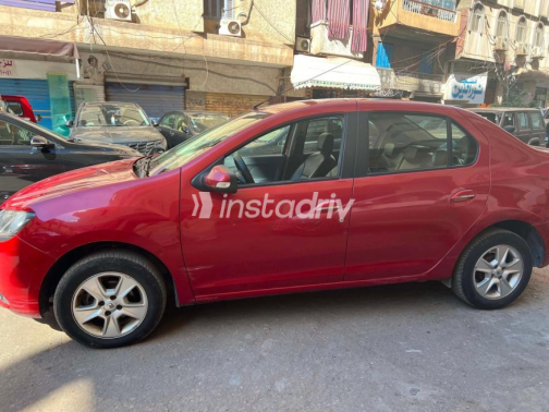رينو لوجان 2016 أحمر أوتوماتيك مستعملة للبيع في الإسكندرية - 4