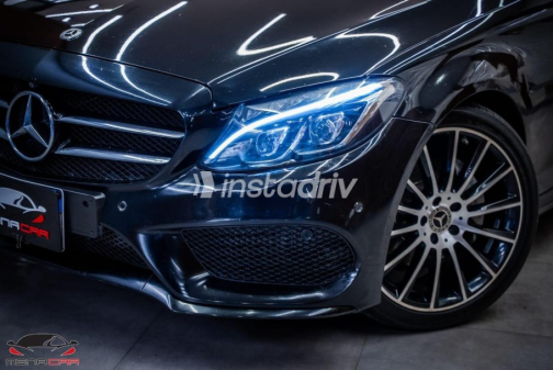 Mercedes C 180 2019 Black Automatic Used for Sale in Cairo - 5