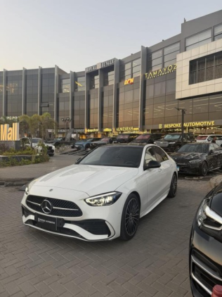 Mercedes C 200 2025 White Automatic Used for Sale in Cairo