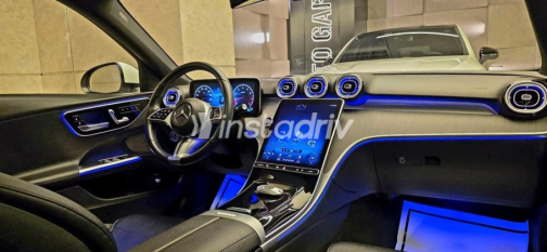 مرسيدس C 180 2022 أبيض أوتوماتيك مستعملة للبيع في الإسكندرية - 3