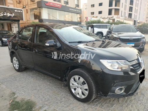 Renault Logan 2022 Black Automatic Used for Sale in Maadi - 2