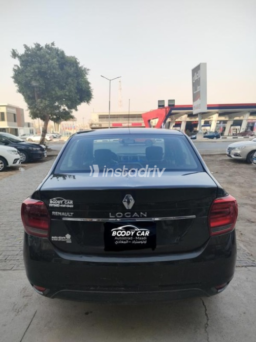 Renault Logan 2022 Black Automatic Used for Sale in Maadi - 5