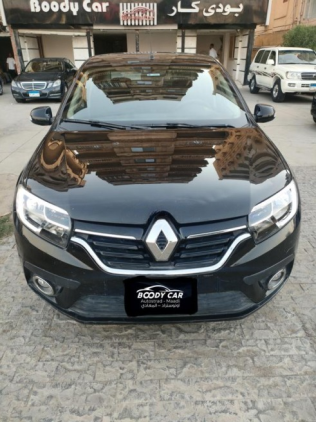 Renault Logan 2022 Black Automatic Used for Sale in Maadi