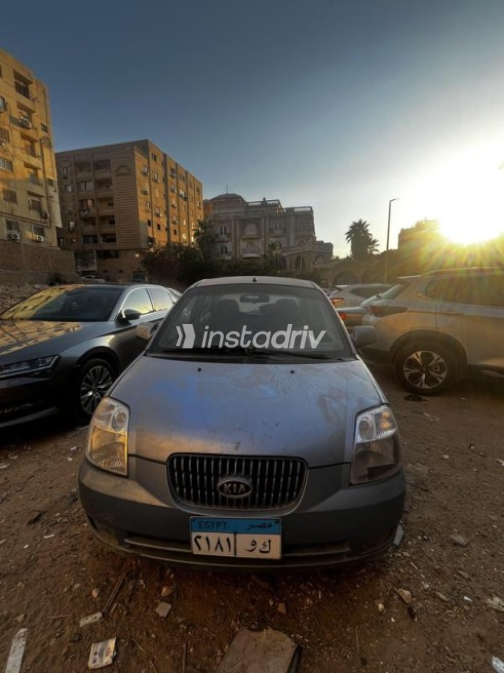 كيا بيكانتو 2007 أزرق أوتوماتيك مستعملة للبيع في الهرم - 1