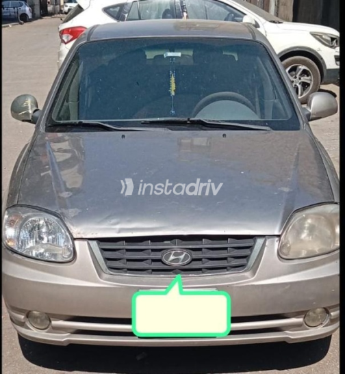 Hyundai Verna 2015 Gray Automatic Used for Sale in Cairo - 5