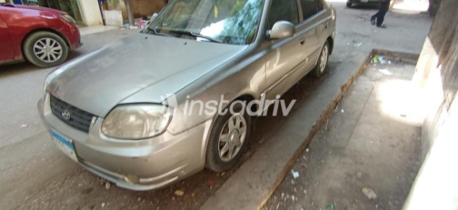 Hyundai Verna 2015 Gray Automatic Used for Sale in Cairo - 8