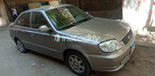 Hyundai Verna 2015 Gray Automatic Used for Sale in Cairo - 9
