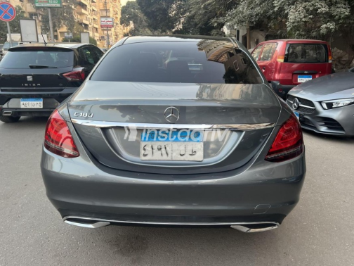 مرسيدس C 180 2019 رمادي أوتوماتيك مستعملة للبيع في مصر الجديدة - 2