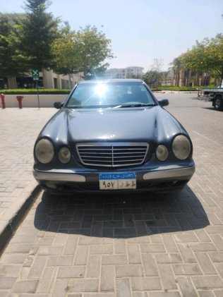 مرسيدس E 200 2002 رمادي غامق أوتوماتيك مستعملة للبيع في مصر الجديدة