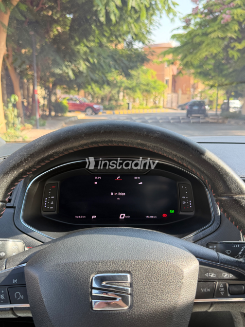 Seat Ibiza 2020 Dark Gray Automatic Used for Sale in Cairo - 6