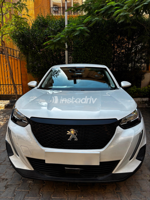 Peugeot 2008 2021 White Automatic Used for Sale in Cairo - 2