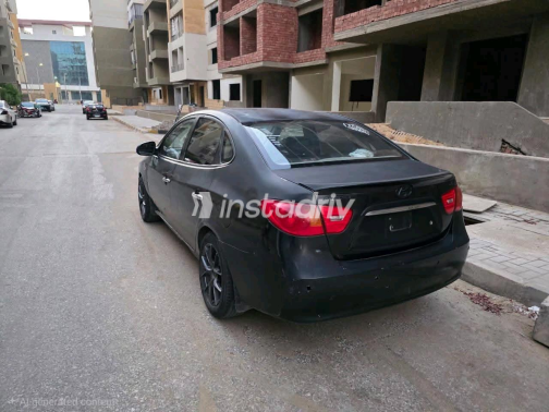 Hyundai Elantra HD 2007 Black Automatic Used for Sale in Mokattam - 1