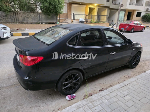 Hyundai Elantra HD 2007 Black Automatic Used for Sale in Mokattam - 2